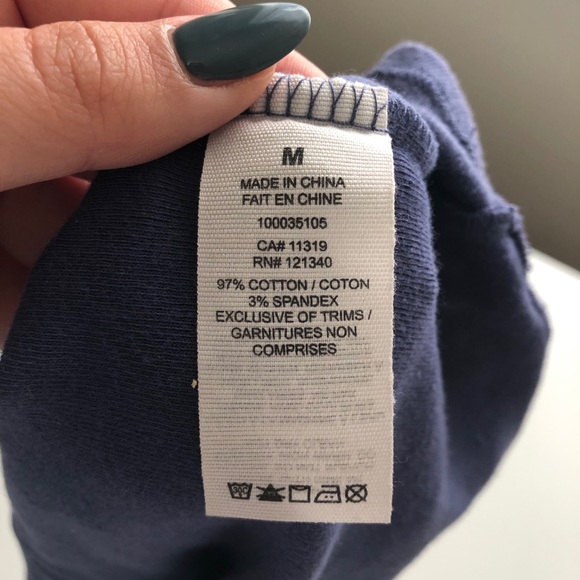 Garage M Blue Tank Top - Picture 4 of 4